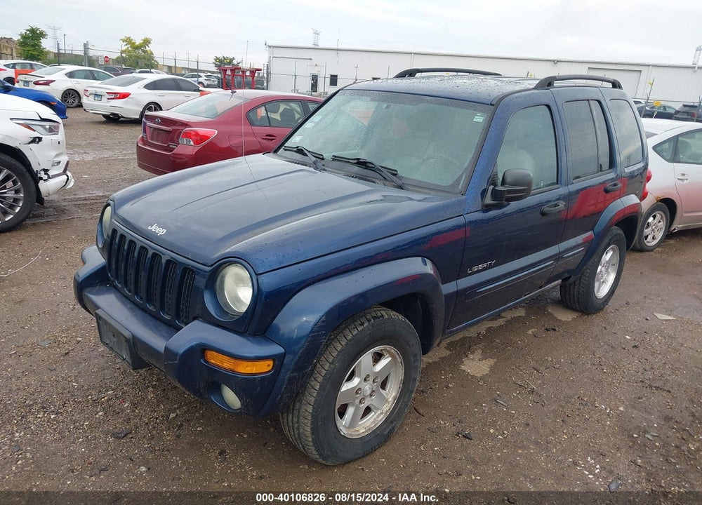 2004 JEEP LIBERTY LIMITED EDITION VIN: 1J4GL58K34W102785