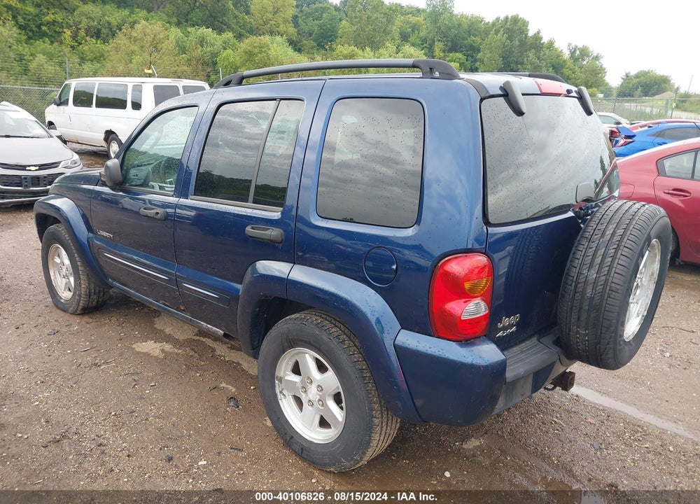 2004 JEEP LIBERTY LIMITED EDITION VIN: 1J4GL58K34W102785