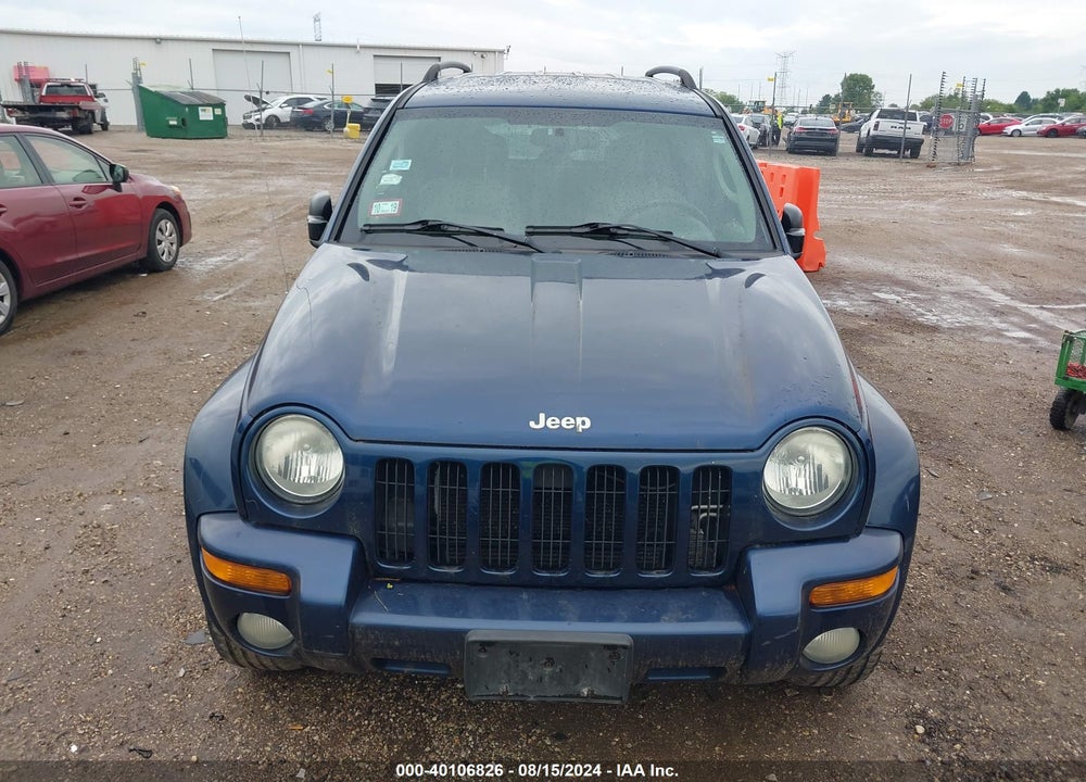 2004 JEEP LIBERTY LIMITED EDITION VIN: 1J4GL58K34W102785