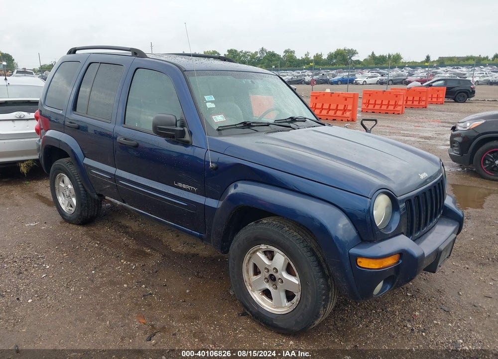 2004 JEEP LIBERTY LIMITED EDITION VIN: 1J4GL58K34W102785