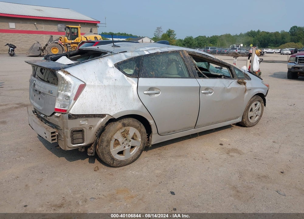 2010 TOYOTA PRIUS III VIN: JTDKN3DUXA1280322
