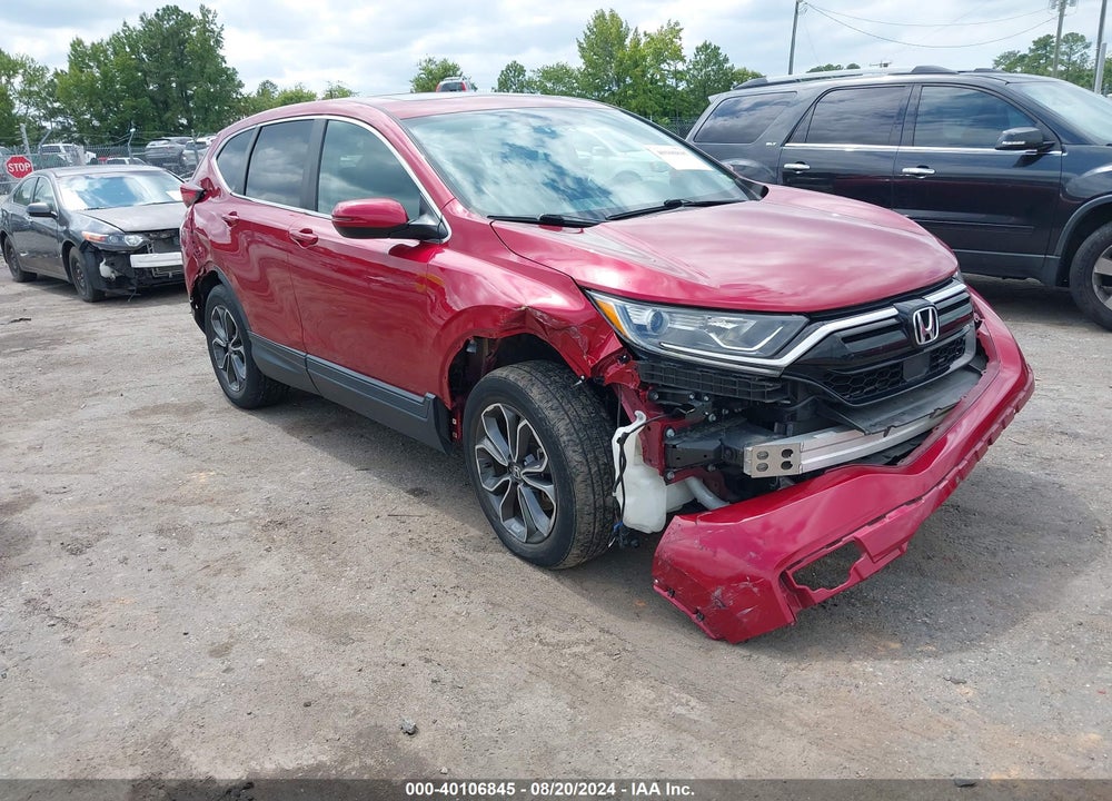 2021 HONDA CR-V AWD EX-L VIN: 5J6RW2H86MA002387
