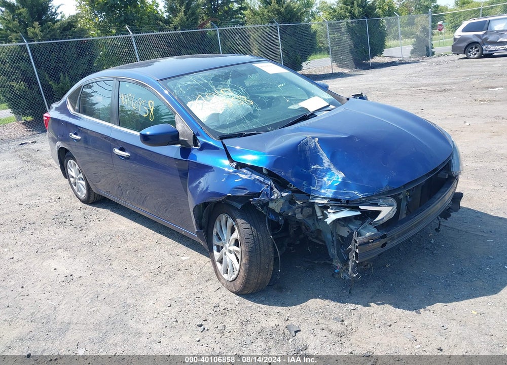 2018 NISSAN SENTRA VIN: 3N1AB7AP2JY208426