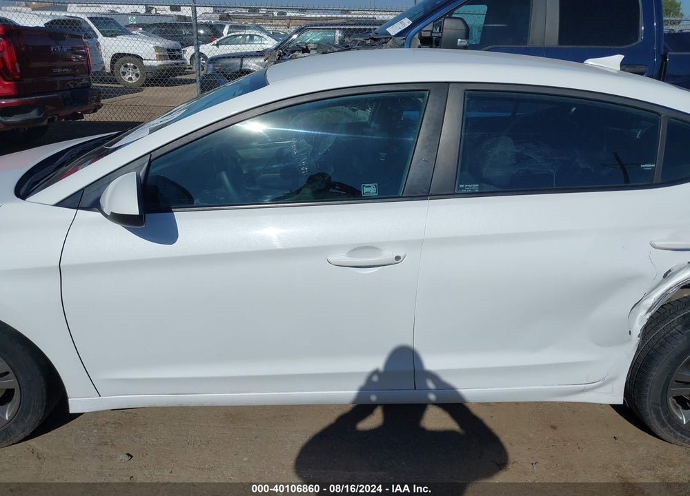 2018 HYUNDAI ELANTRA SEL VIN: 5NPD84LF2JH341910