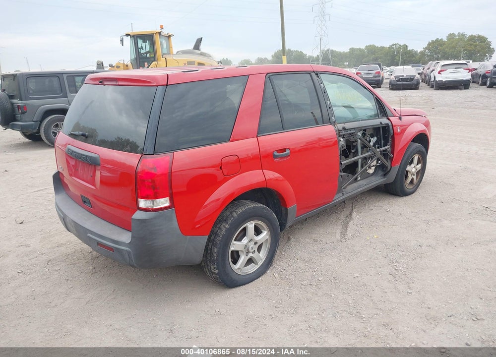 2005 SATURN VUE 4 CYL VIN: 5GZCZ23D75S802049