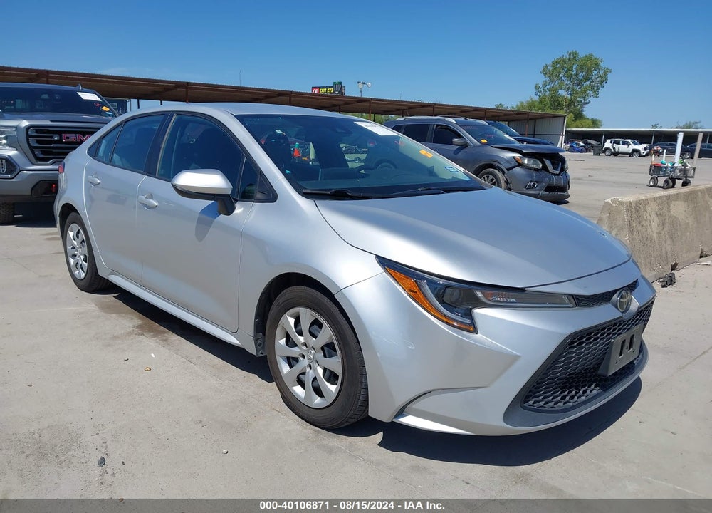 2020 TOYOTA COROLLA LE VIN: 5YFEPRAE8LP092310