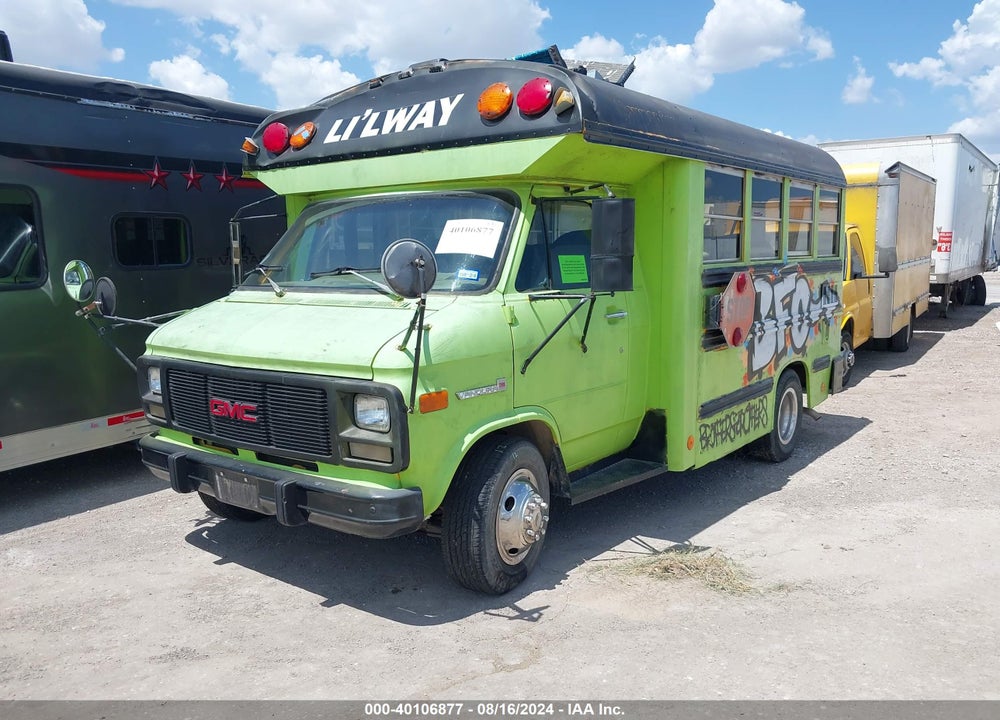 1993 GMC BUS G3500 VIN: 2GDHG31K9P4503826
