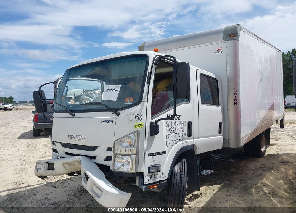 2017 ISUZU NPR HD GAS CREW VIN: 54DC4J1B1HS806805
