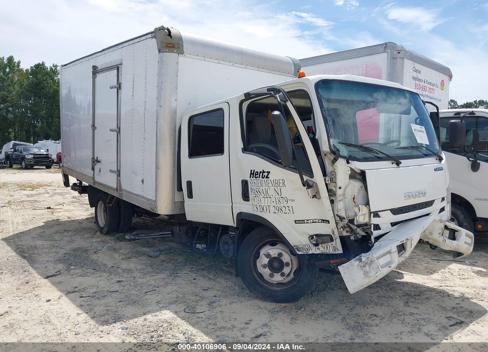 2017 ISUZU NPR HD GAS CREW VIN: 54DC4J1B1HS806805
