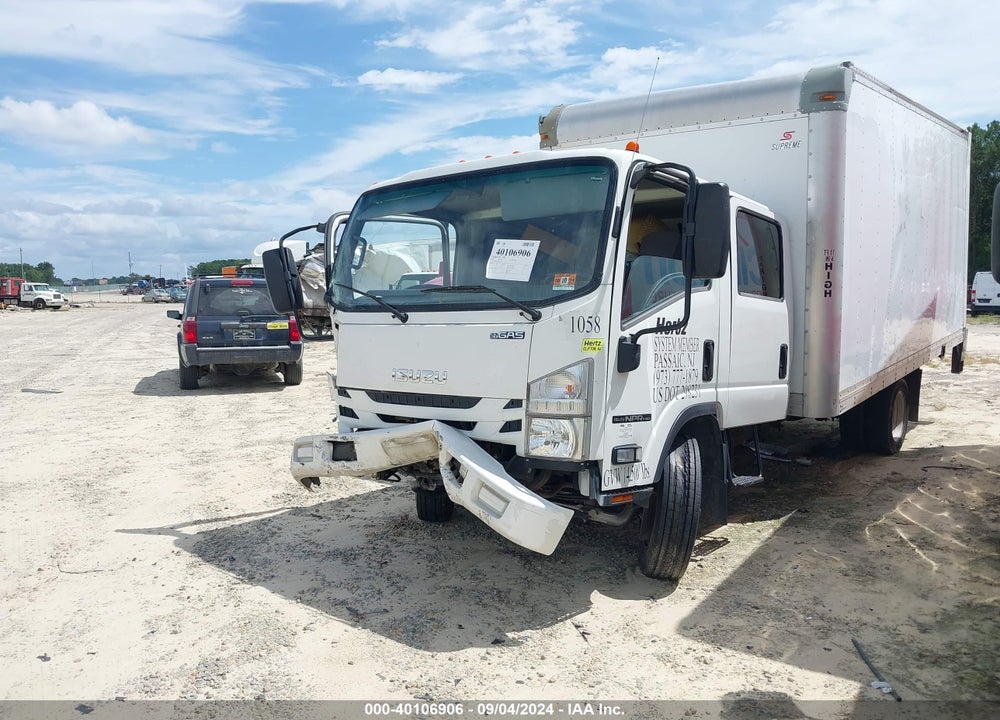 2017 ISUZU NPR HD GAS CREW VIN: 54DC4J1B1HS806805