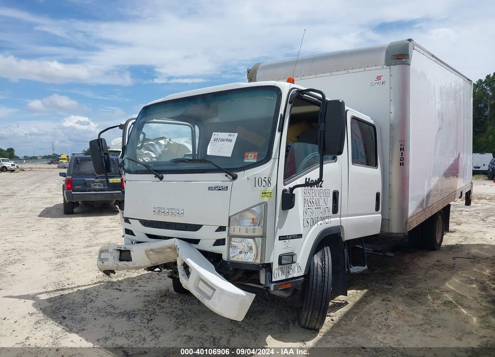 2017 ISUZU NPR HD GAS CREW VIN: 54DC4J1B1HS806805