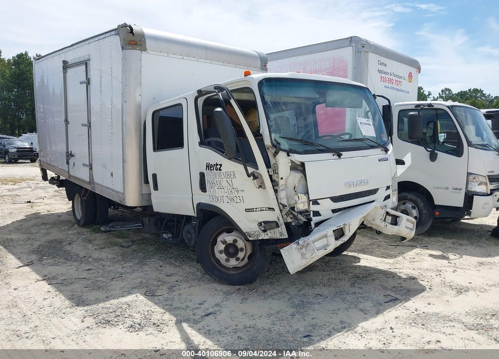 2017 ISUZU NPR HD GAS CREW VIN: 54DC4J1B1HS806805