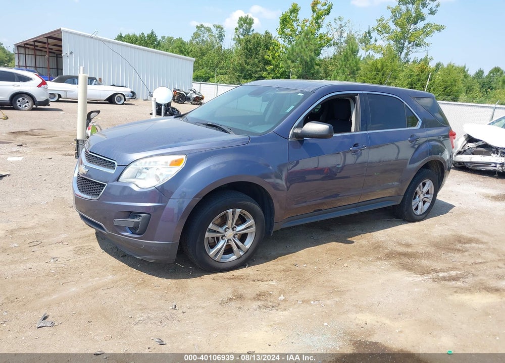 2013 CHEVROLET EQUINOX LS VIN: 2GNALBEK0D6173555