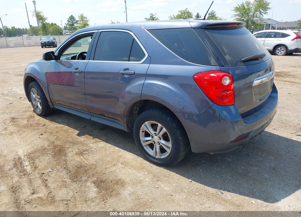 2013 CHEVROLET EQUINOX LS VIN: 2GNALBEK0D6173555