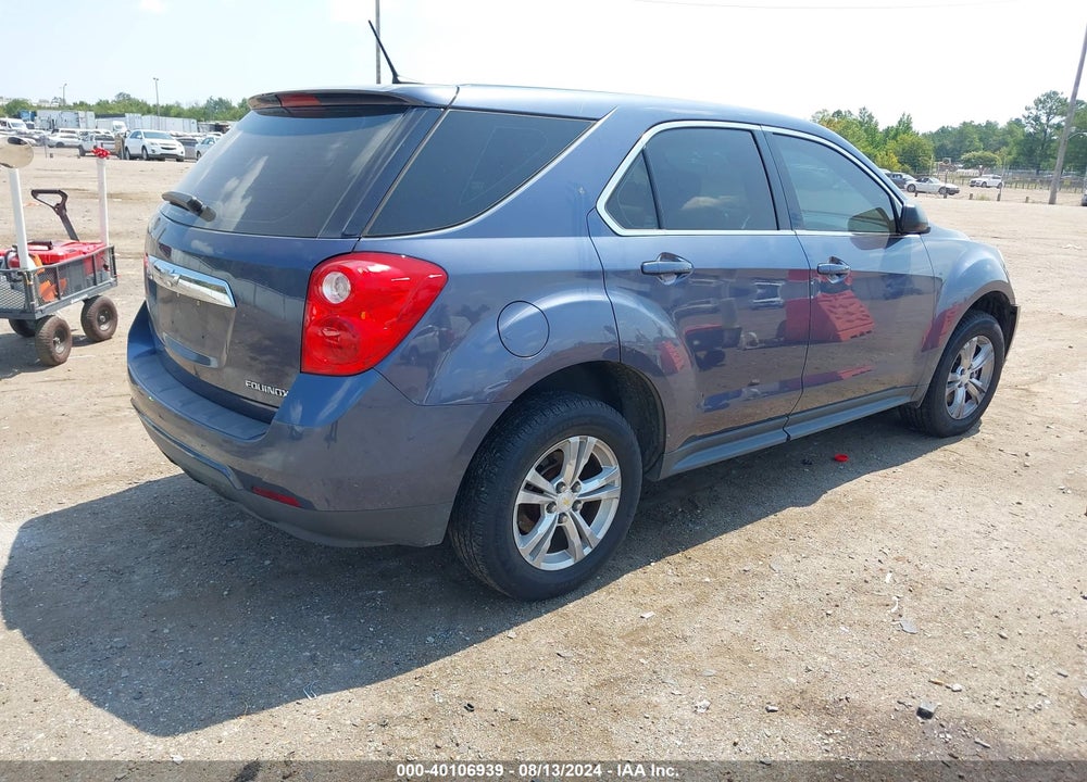2013 CHEVROLET EQUINOX LS VIN: 2GNALBEK0D6173555