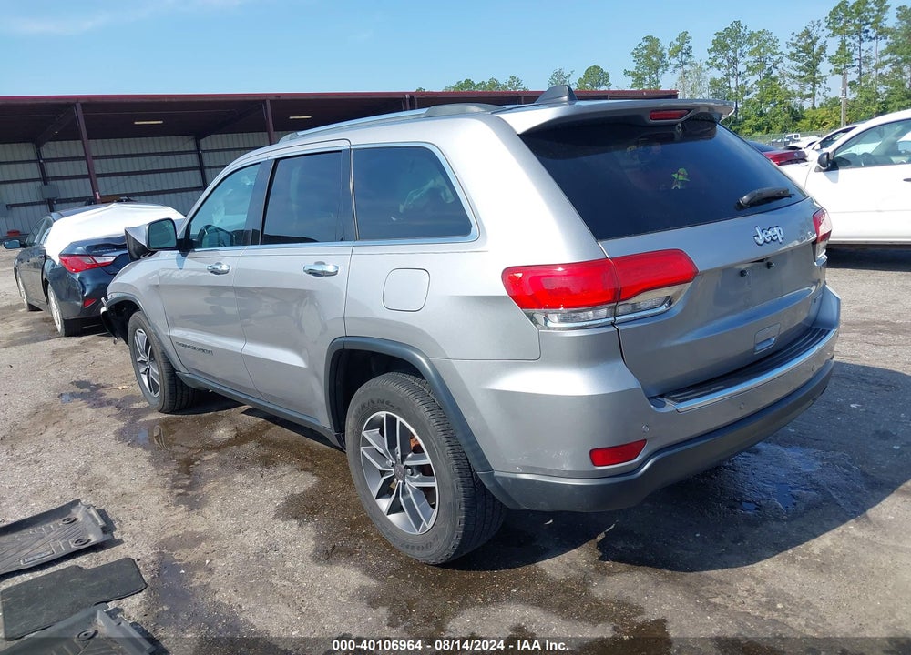 2019 JEEP GRAND CHEROKEE LIMITED 4X2 VIN: 1C4RJEBG3KC630396