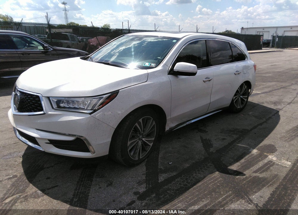 2020 ACURA MDX TECHNOLOGY PKG VIN: 5J8YD4H58LL003974