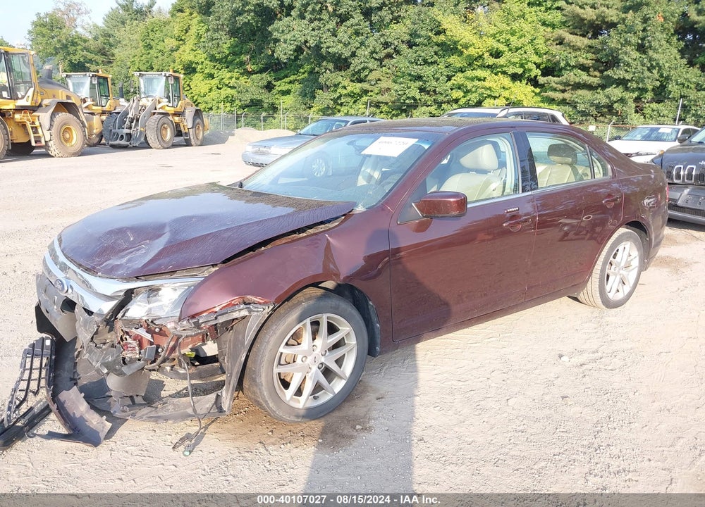 2012 FORD FUSION SEL VIN: 3FAHP0JA3CR149163