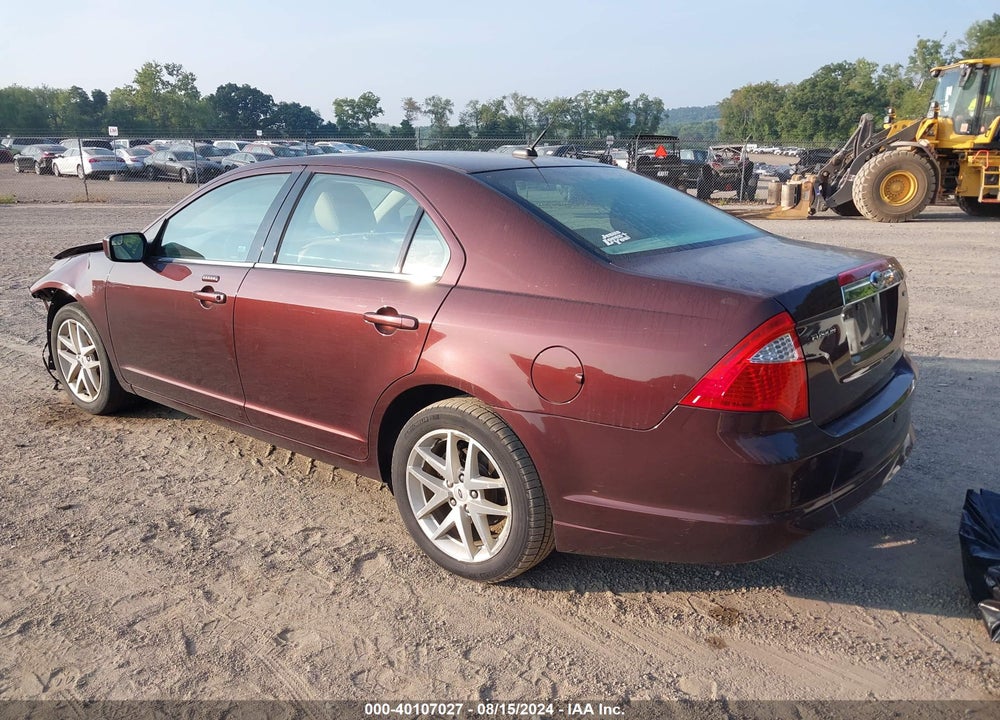 2012 FORD FUSION SEL VIN: 3FAHP0JA3CR149163
