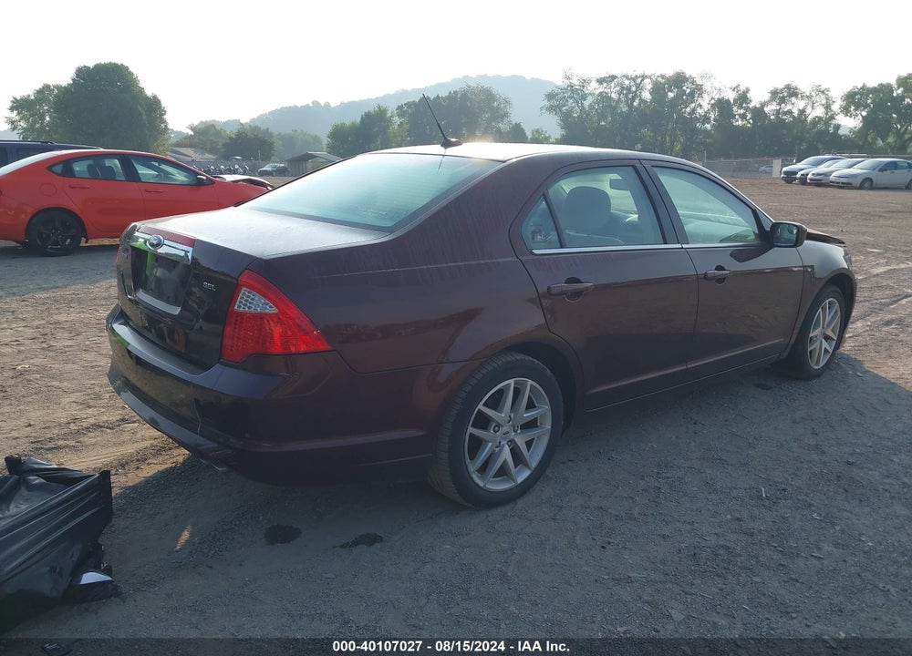 2012 FORD FUSION SEL VIN: 3FAHP0JA3CR149163