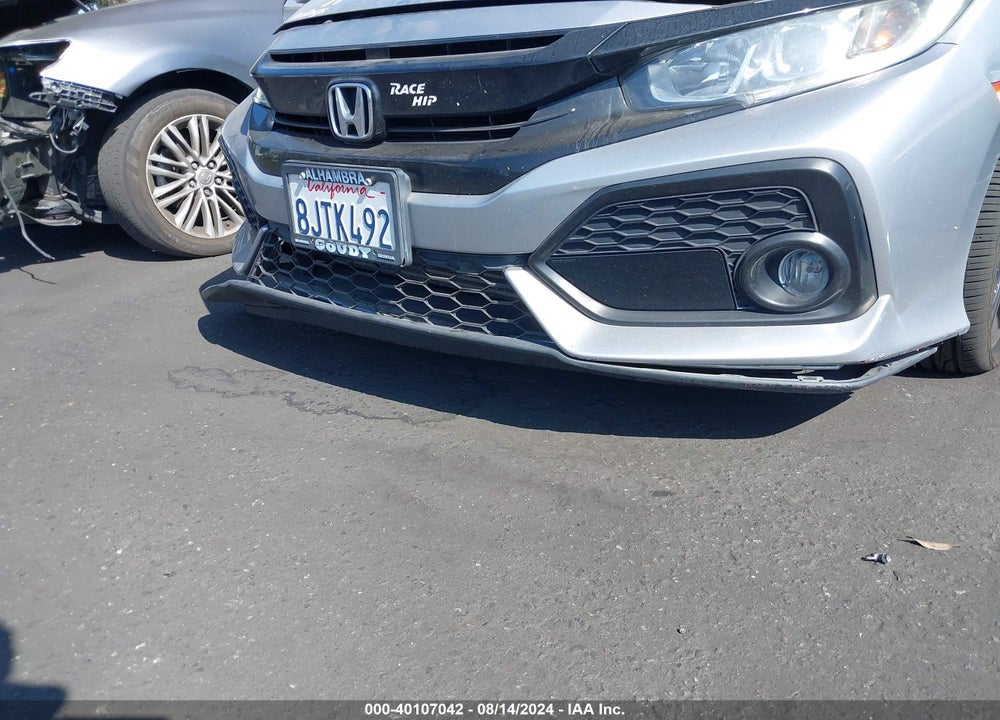 2019 HONDA CIVIC EX VIN: SHHFK7H66KU409239
