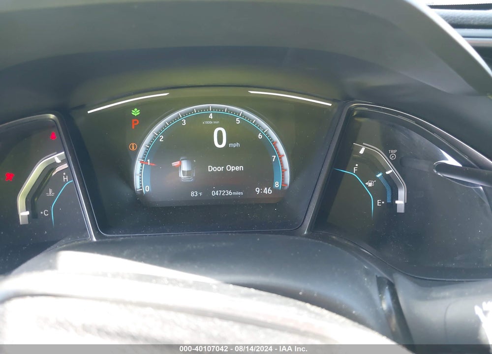 2019 HONDA CIVIC EX VIN: SHHFK7H66KU409239