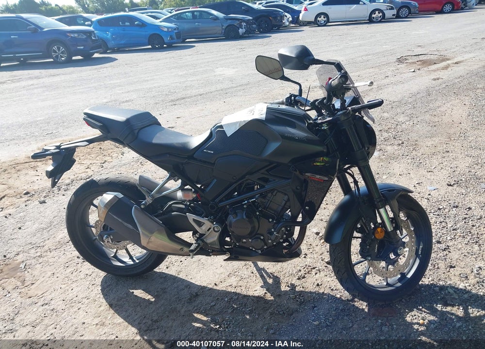 2023 HONDA CBF300 NA VIN: MLHNC5559P5300693
