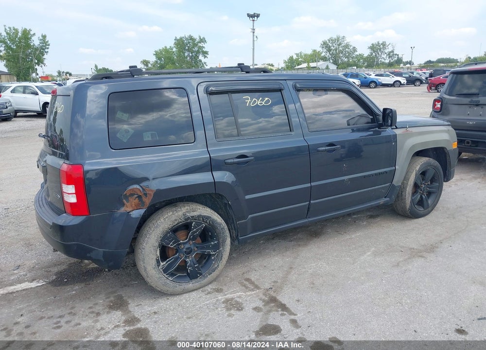 2015 JEEP PATRIOT ALTITUDE EDITION VIN: 1C4NJPBA7FD156944