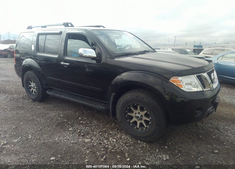 2010 NISSAN PATHFINDER SE VIN: 5N1AR1NB5AC619568