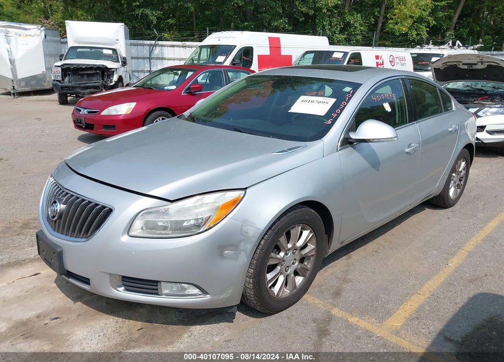 2012 BUICK REGAL VIN: 2G4GR5ER1C9154201