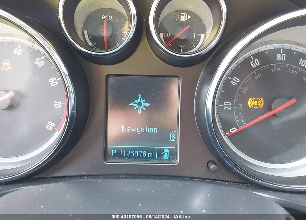 2012 BUICK REGAL VIN: 2G4GR5ER1C9154201
