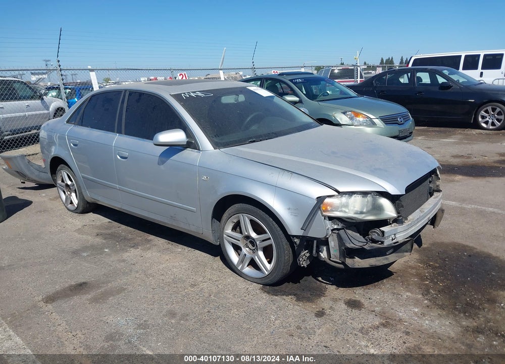2005 AUDI A4 2.0T VIN: WAUAF68E95A448533