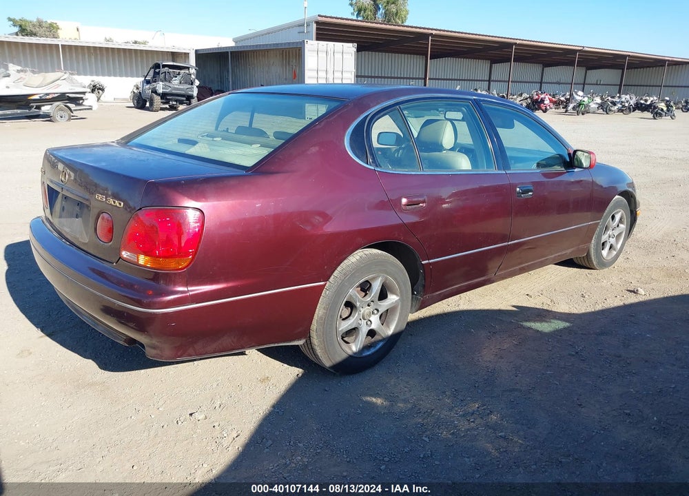 2001 LEXUS GS 300 VIN: JT8BD69S210134514