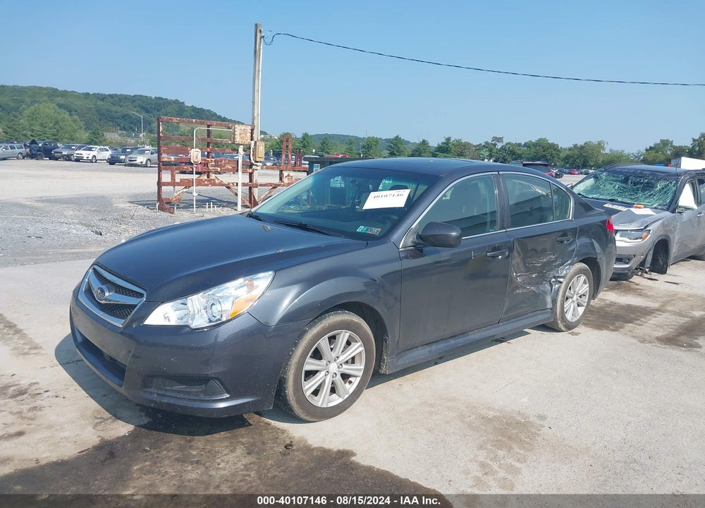 2011 SUBARU LEGACY 2.5I PREMIUM VIN: 4S3BMBG63B3265046