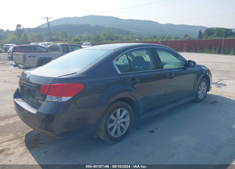 2011 SUBARU LEGACY 2.5I PREMIUM VIN: 4S3BMBG63B3265046