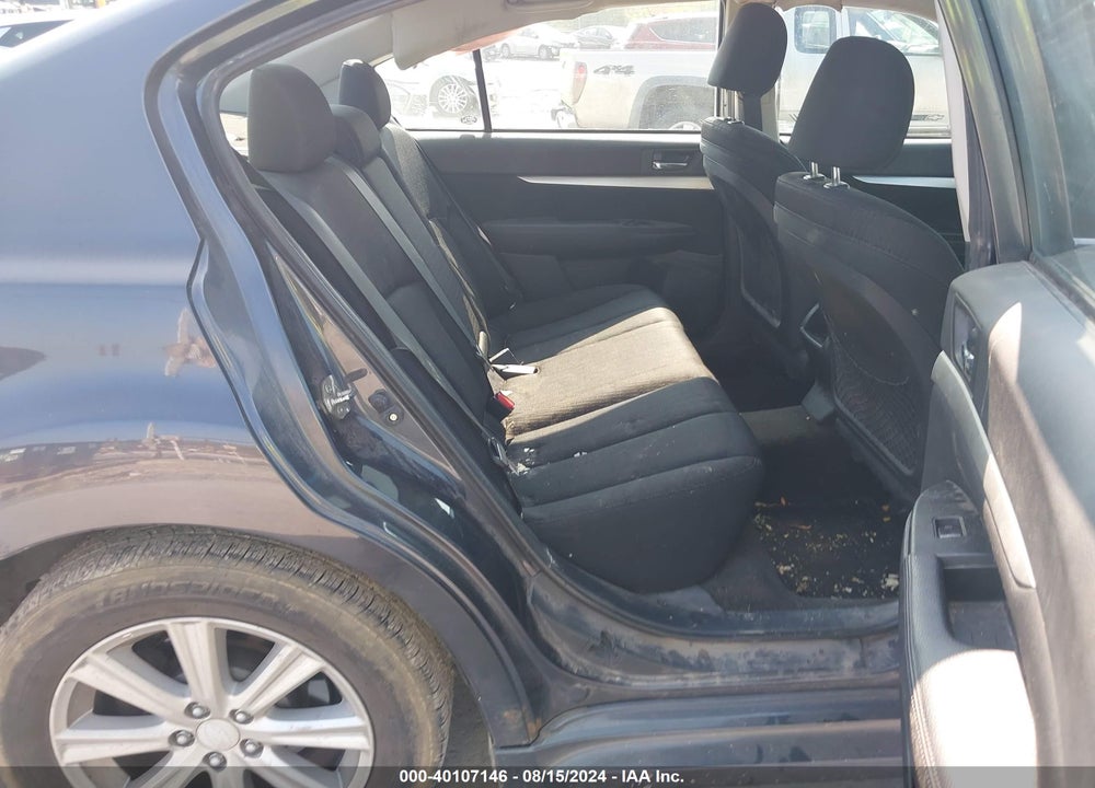 2011 SUBARU LEGACY 2.5I PREMIUM VIN: 4S3BMBG63B3265046