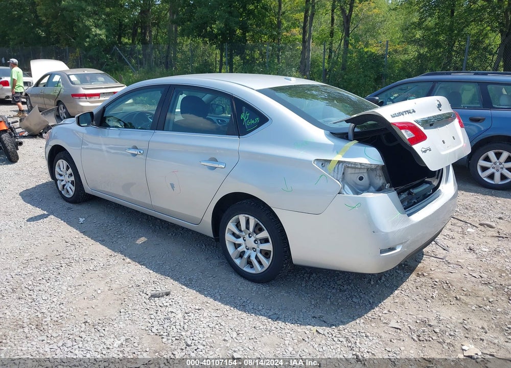 2015 NISSAN SENTRA FE+ S/S/SL/SR/SV VIN: 3N1AB7AP4FL663671