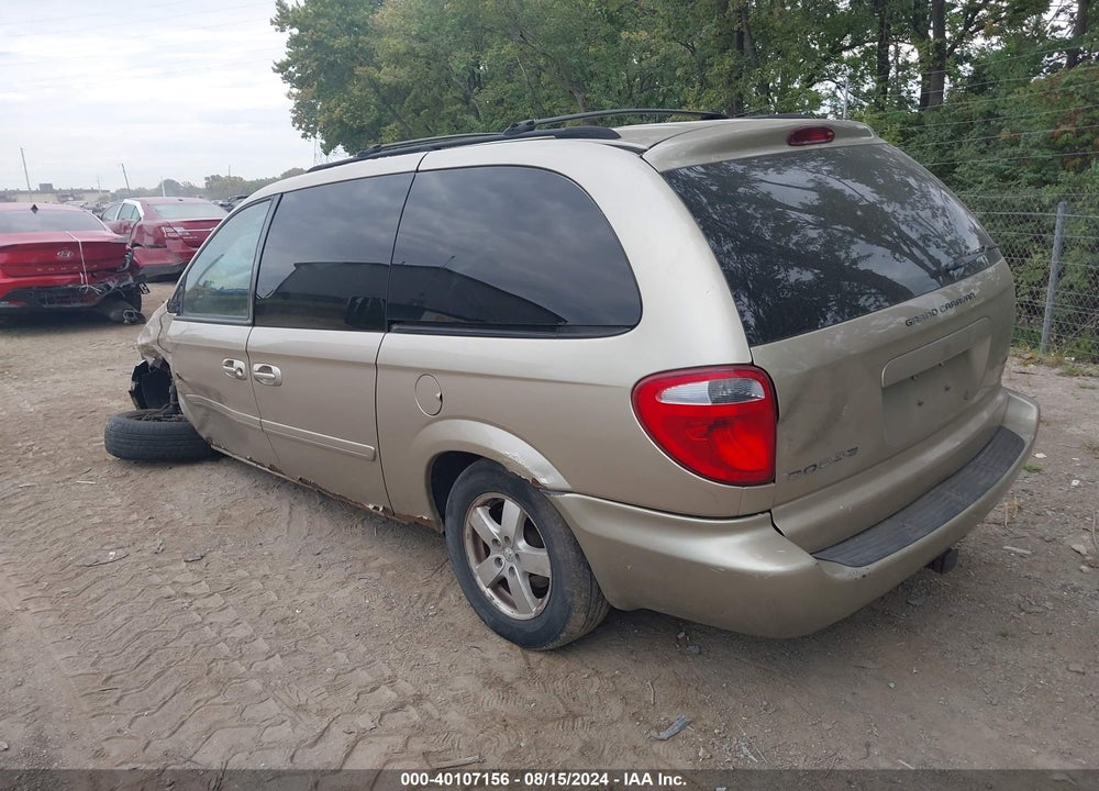 2006 DODGE GRAND CARAVAN SXT VIN: 2D4GP44L46R782536