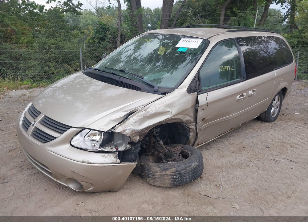2006 DODGE GRAND CARAVAN SXT VIN: 2D4GP44L46R782536