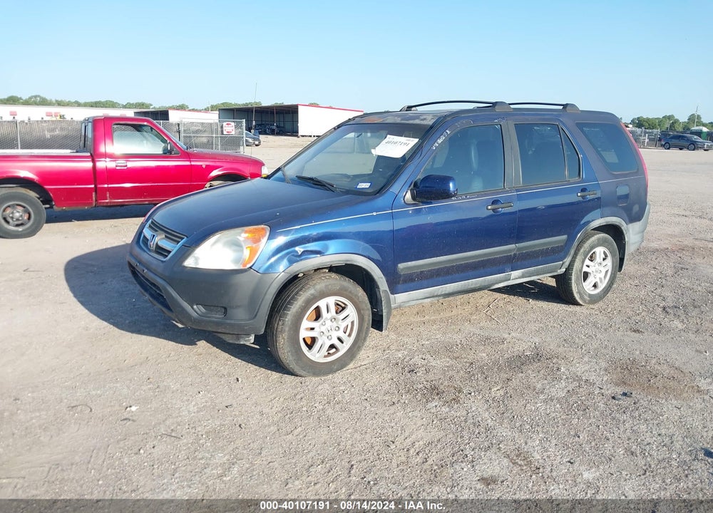 2002 HONDA CR-V EX VIN: SHSRD78812U001833