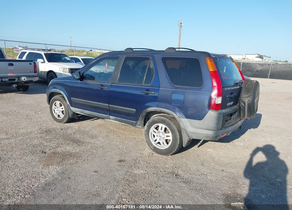 2002 HONDA CR-V EX VIN: SHSRD78812U001833