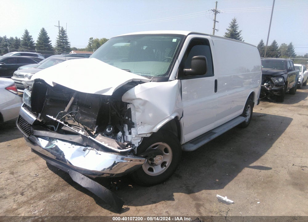2018 CHEVROLET EXPRESS 2500 WORK VAN VIN: 1GCWGAFG1J1907089