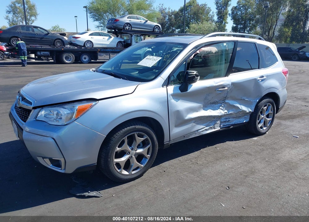 2015 SUBARU FORESTER 2.5I TOURING VIN: JF2SJAUC3FH805289