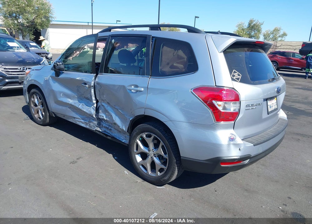 2015 SUBARU FORESTER 2.5I TOURING VIN: JF2SJAUC3FH805289