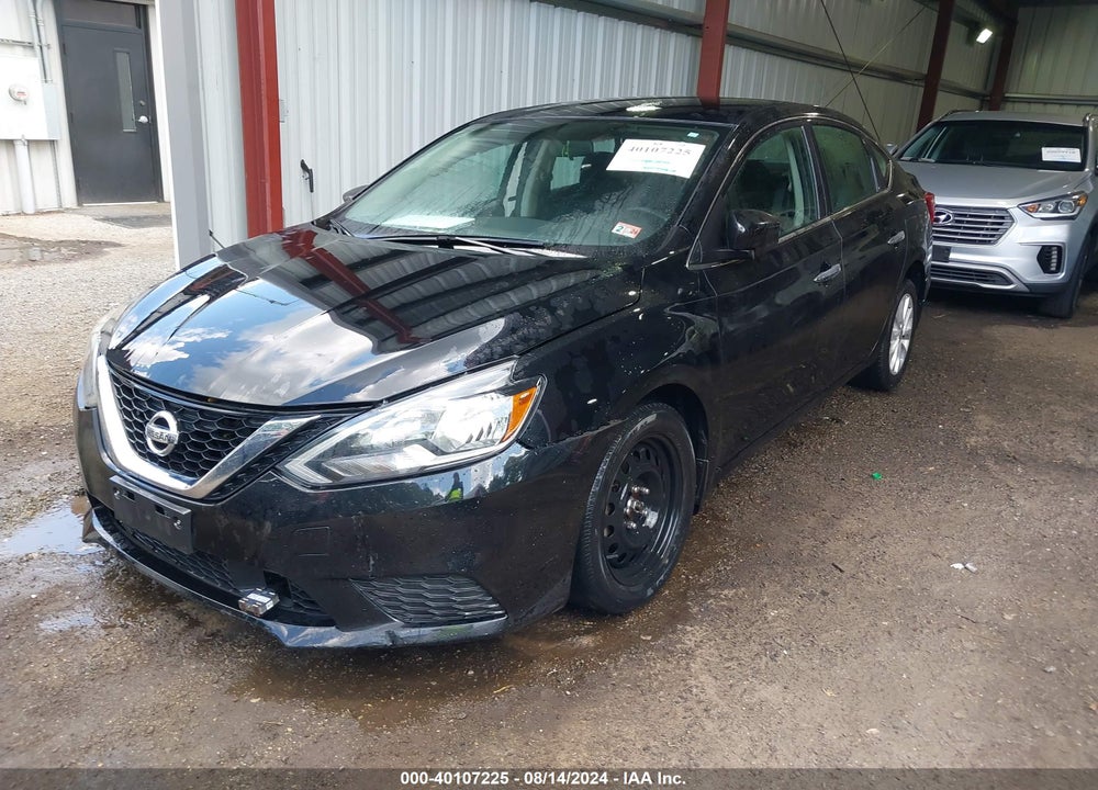 2019 NISSAN SENTRA SV VIN: 3N1AB7AP3KY418938