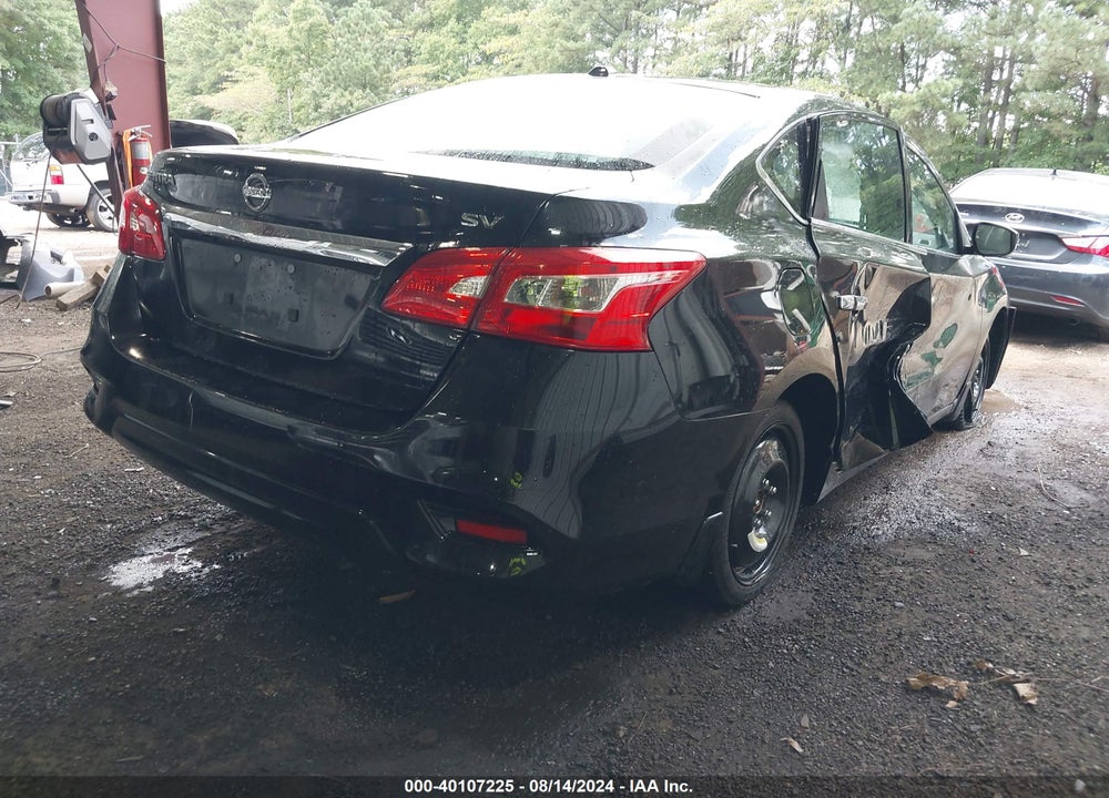 2019 NISSAN SENTRA SV VIN: 3N1AB7AP3KY418938