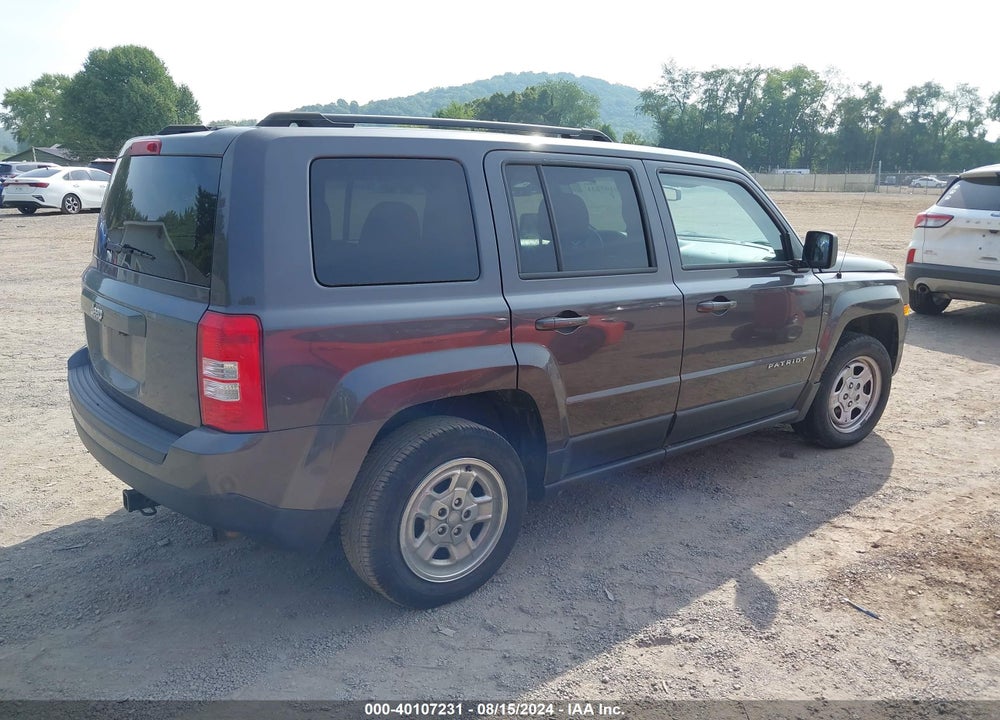 2017 JEEP PATRIOT SPORT FWD VIN: 1C4NJPBA8HD149682