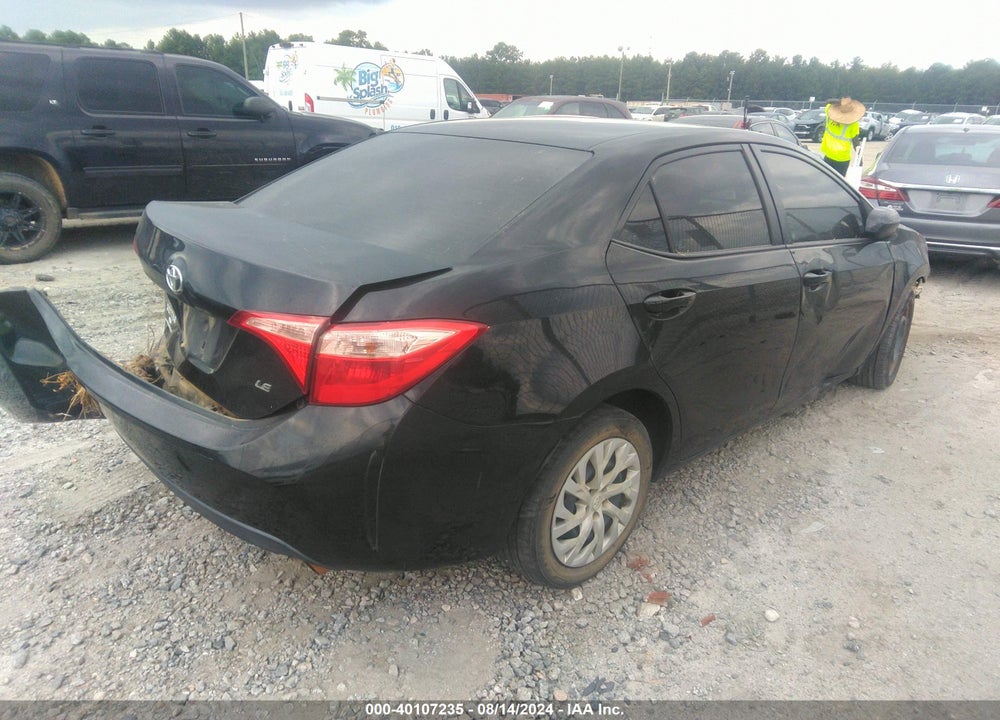 2017 TOYOTA COROLLA LE VIN: 2T1BURHE1HC894934