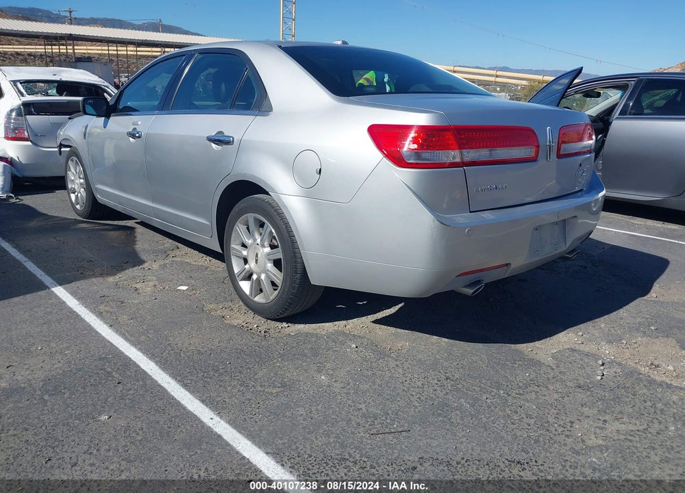 2012 LINCOLN MKZ VIN: 3LNHL2GC5CR800976