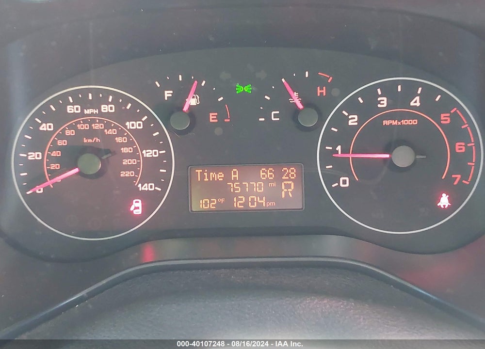 2019 RAM PROMASTER CITY TRADESMAN SLT VIN: ZFBHRFBB8K6M15399